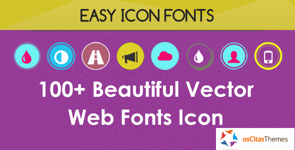 Easy Icon Fonts